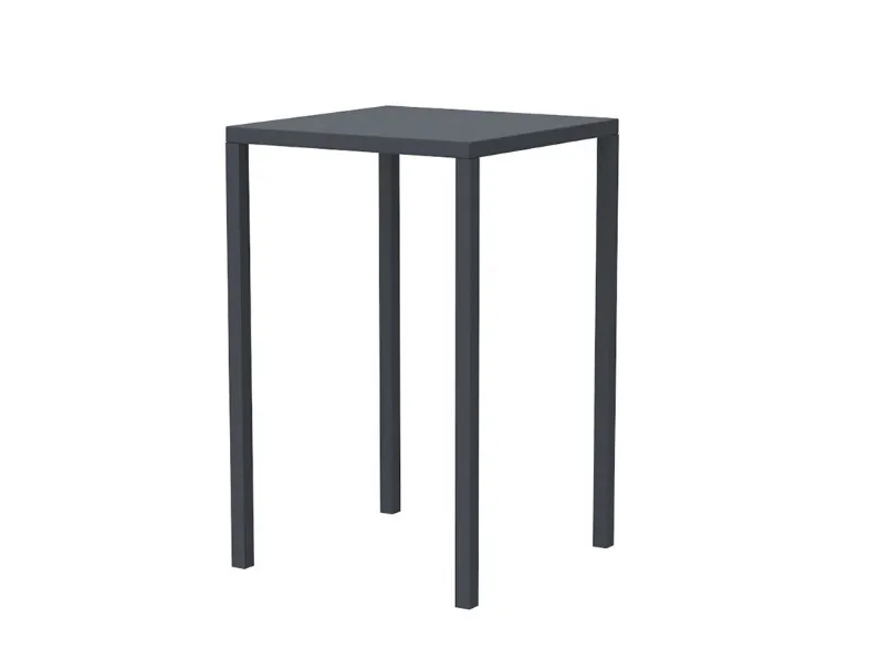 Tavolo per l'esterno modello Tavolo alto quatris 70 x 70 grigio antico - vermobil Vermobil a prezzi outlet