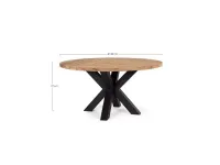 Tavolo da giardino  set tavolo roderick 150 cm con 4 sedie coachella verdi a marchio Bizzotto a prezzo ribassato