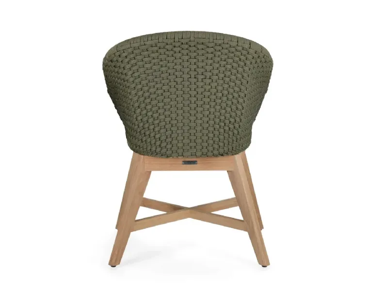 Tavolo per l'esterno  set tavolo roderick 150 cm con 4 sedie coachella verdi Bizzotto a prezzo scontato