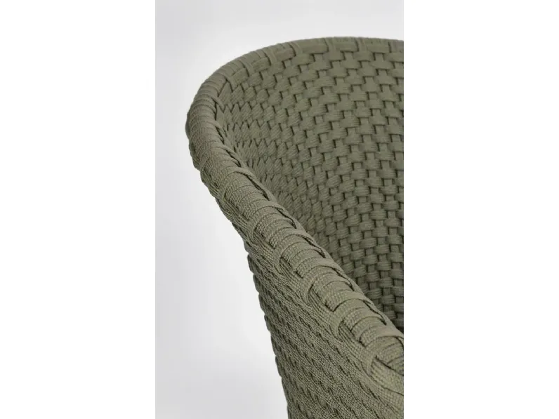 Tavolo per l'esterno  set tavolo roderick 150 cm con 4 sedie coachella verdi Bizzotto a prezzo scontato