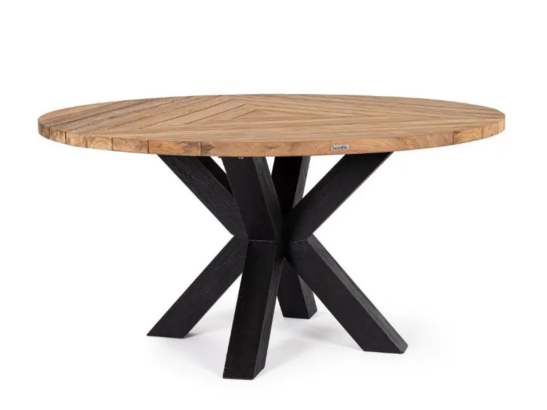Tavolo per l'esterno  set tavolo roderick 150 cm con 4 sedie coachella verdi Bizzotto a prezzo scontato