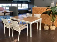 Tavolo per l'esterno modello Tavolo allungabile e sedie da esterno Bizzotto con forte sconto