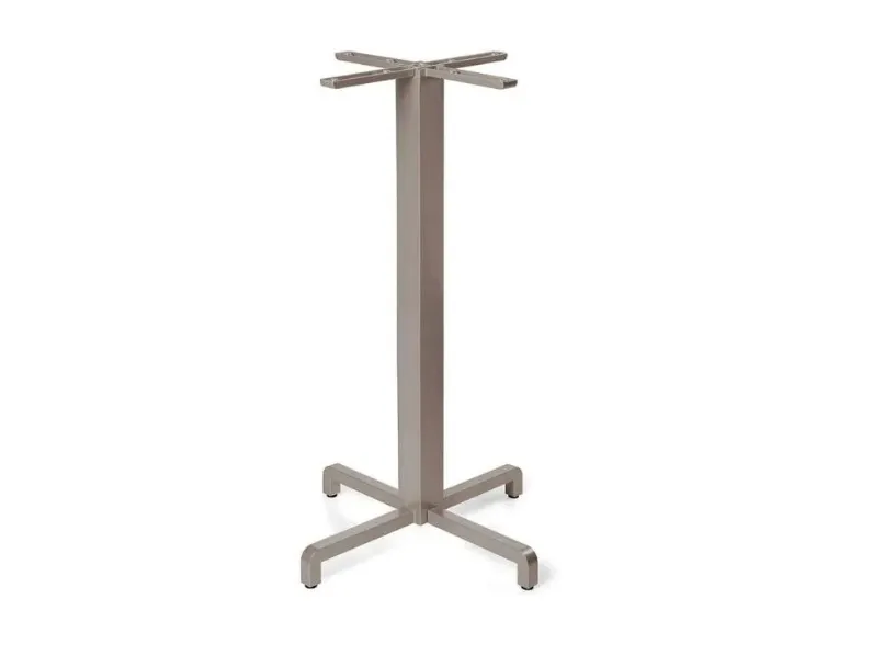 Tavolo scontato da giardino Tavolo high 70x70 hpl cemento Nardi