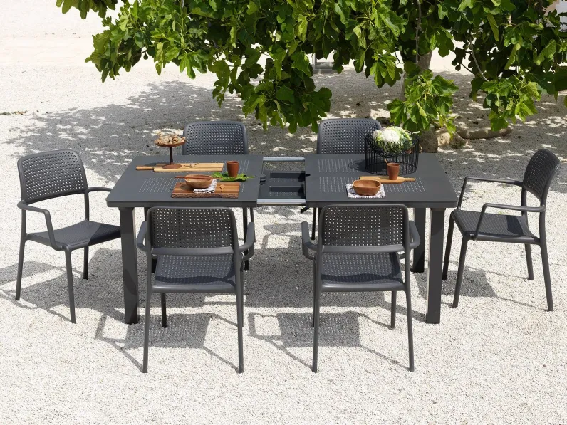 Tavolo da giardino Tavolo levante nardi antracite  a marchio Nardi a prezzo ribassato