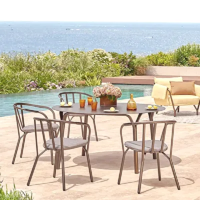 Tavolo modello Angel tavolo con sedie da giardino Emu in Offerta Outlet 