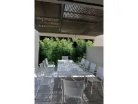 Tavolo modello Athena tavolo con sedie per l'esterno Emu in Offerta Outlet 