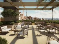 Tavolo modello Set com� tavolo e sedie da giardino Emu a prezzo Outlet 