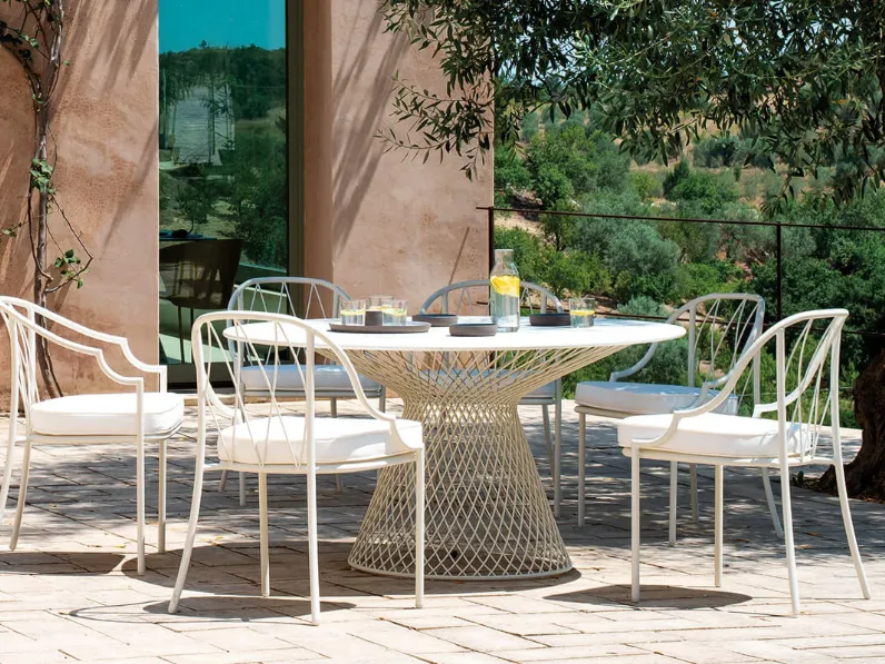 Tavolo modello Set com� tavolo e sedie da giardino Emu a prezzo Outlet 