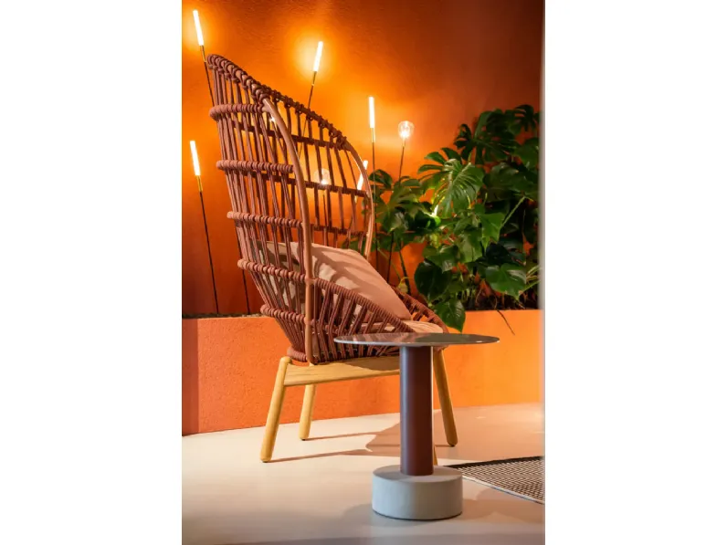 Tavolo da giardino modello Roll side table  Kettal a prezzi convenienti