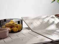 Tavolo da giardino Tavolo konnor 160/240 con 6 poltroncine Bizzotto a prezzo ribassato