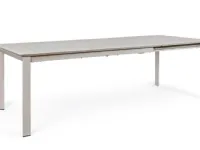 Tavolo da giardino Tavolo allungabile konnor 160/240 con 4 poltroncine konnor rastin - bizzotto Bizzotto a prezzo ribassato
