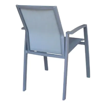 Tavolo per l'esterno Tavolo devon in alluminio 215/280 + 6 poltroncine antracite - cosma Cosma outdoor living a prezzo ribassato