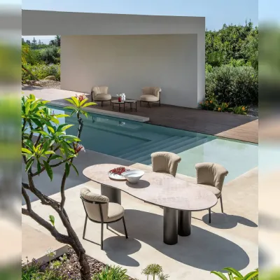 Tavolo da giardino Tavolo modello james 200x98 cm a marchio Talenti a prezzo ribassato