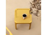 Tavolo per l'esterno Net table 40 senape Nardi a prezzo ribassato