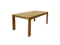 Tavolo per l'esterno modello Tavolo fisso legno teak 200 Outlet etnico a prezzi convenienti