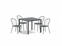 Tavolo per l'esterno Tavolo quatris con 4 smooth Vermobil a prezzo ribassato