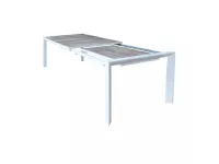 Tavolo per l'esterno Tavolo portland 175/235 bianco-cosma a marchio Cosma outdoor living a prezzo scontato