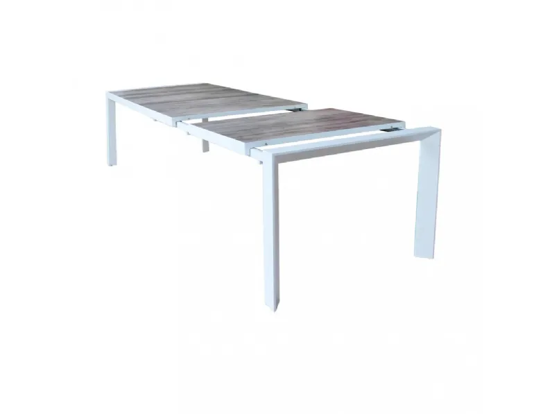 Tavolo per l'esterno Tavolo portland 175/235 bianco-cosma a marchio Cosma outdoor living a prezzo scontato