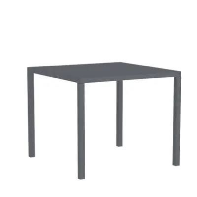 Tavolo scontato per l'esterno Tavolo quatris 90 x 90 grigio antico Vermobil