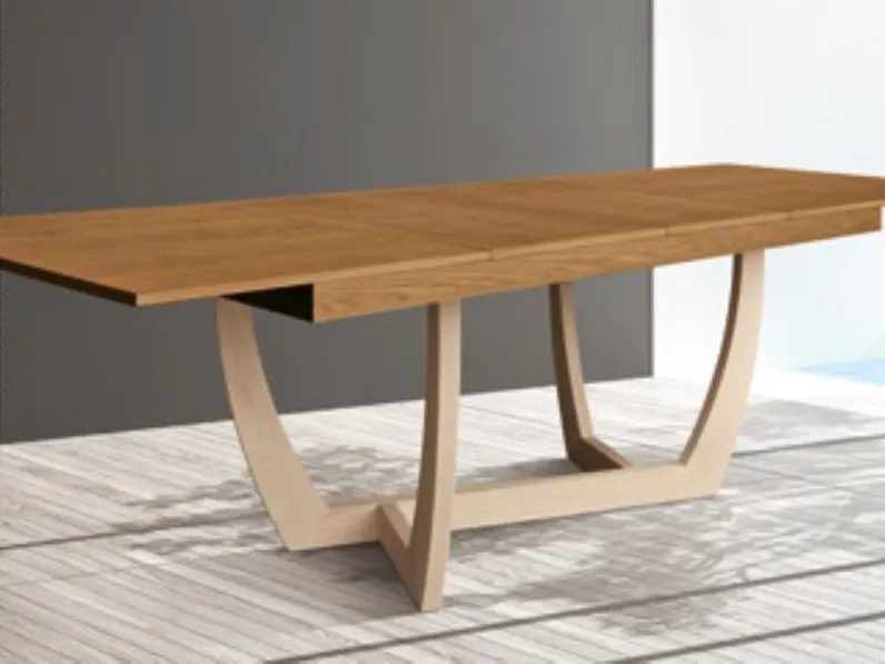 Offerta Outlet: Tavolo rettangolare in legno 603 di Mirandola nicola e cristano