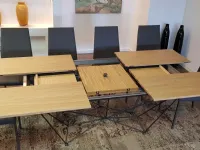 Tavolo allungabile in legno Ozzio Fil8
