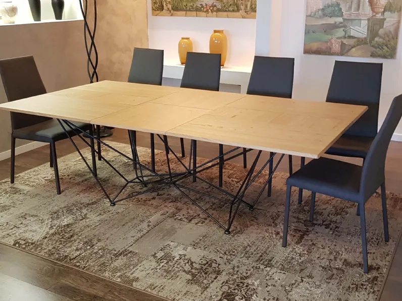 Tavolo rettangolare allungabile Fil8 t238 Ozzio a soli 4150€