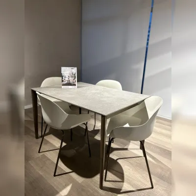 Tavolo rettangolare allungabile in laminato SCONTATO 