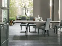 Tavolo rettangolare in altri materiali Grecale di Target point in Offerta Outlet 