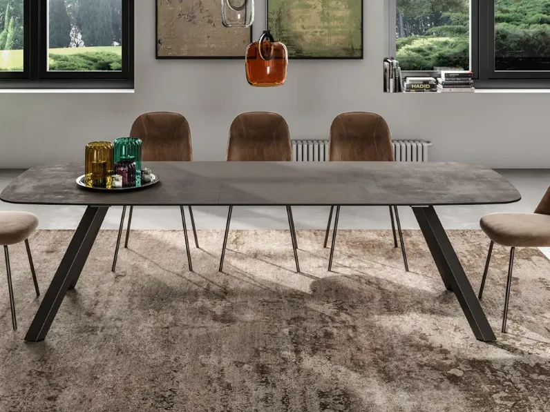 Tavolo Sirio Easyline in altri materiali Rettangolare allungabile 