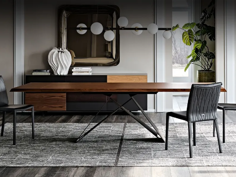 Scopri il Tavolo allungabile Premier Wood di Cattelan Italia a soli 3500€!