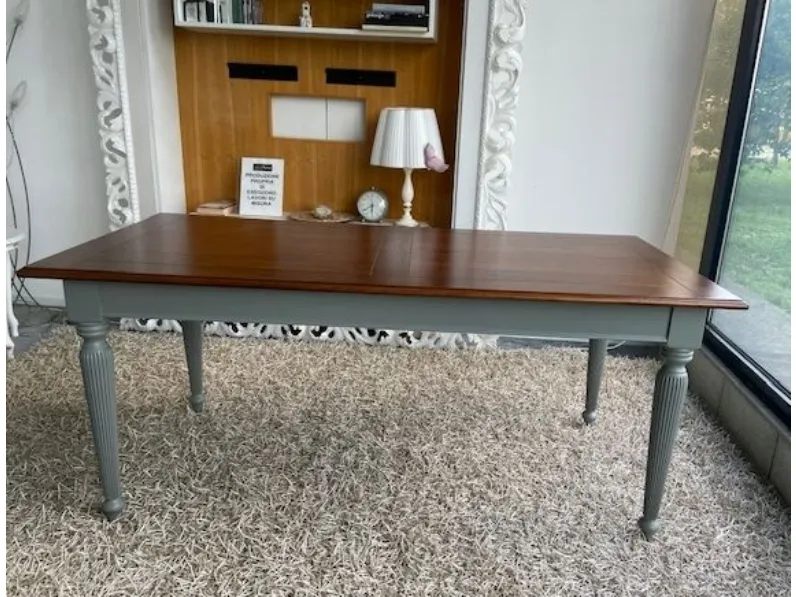 Tavolo rettangolare in legno 2071 i solisti di Mobilificio bellutti in Offerta Outlet