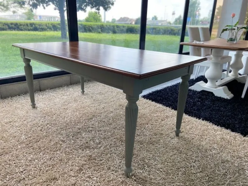 Tavolo rettangolare in legno 2071 i solisti di Mobilificio bellutti in Offerta Outlet