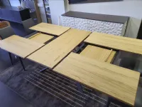 Tavolo 4x4 Ozzio in legno Allungabile