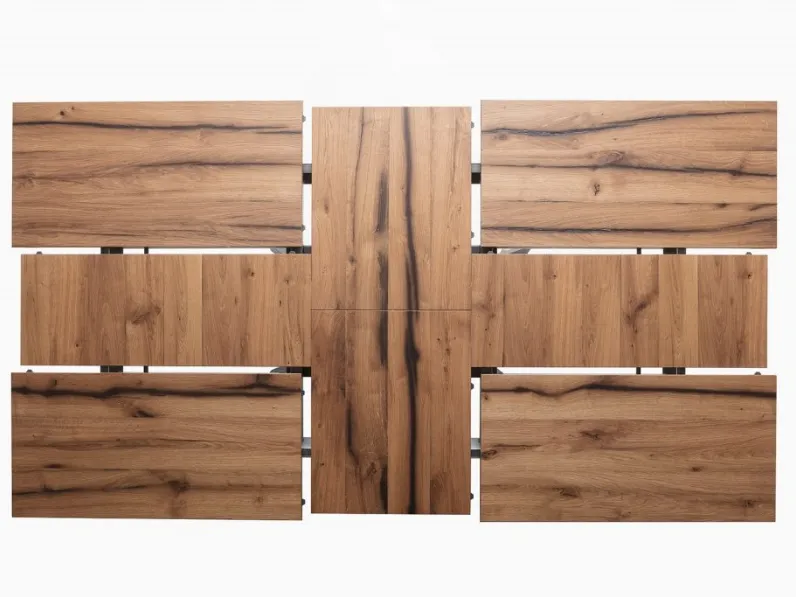 Tavolo Ozzio 4x4 rovere  SCONTATO a PREZZI OUTLET  affrettati