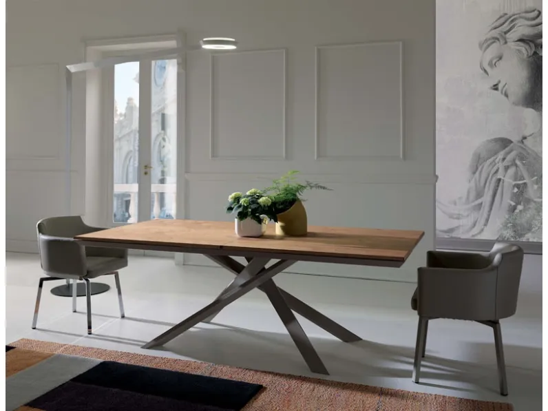 Tavolo Ozzio 4x4 rovere  SCONTATO a PREZZI OUTLET  affrettati