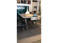 Tavolo 924 noce grigio Rolf benz in legno Fisso scontato 68%