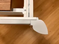 Tavolo in laminato rettangolare Aaron La primavera a prezzo scontato