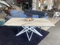Tavolo Scenic Abitare interior in ceramica Ovale allungabile scontato 40%