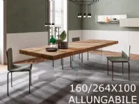 Tavolo Air allungabile 160x100 Lago in OFFERTA OUTLET -41%