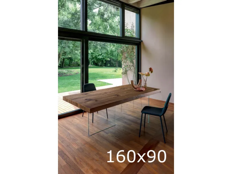 Scopri il Tavolo Air Fisso 160x90 Lago in Legno scontato del 36%!