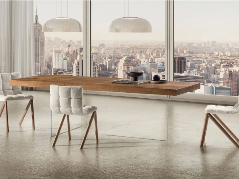 Tavolo Air wildwood 300x100 Lago in OFFERTA OUTLET -37%