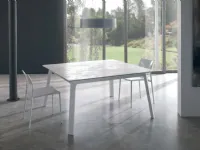 Tavolo in vetro rettangolare Albatros * Dexo in offerta outlet