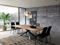 Tavolo 4x4 Ozzio in legno Allungabile scontato 30%