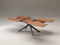 Tavolo 4x4 Ozzio in legno Allungabile scontato 30%
