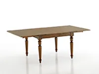 Tavolo in legno rettangolare Art.255 tavoli ditta prestigiosa Artigianale a prezzo scontato
