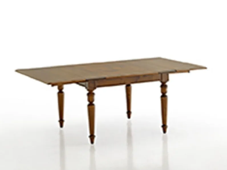 Tavolo in legno rettangolare Art.255 tavoli ditta prestigiosa Artigianale a prezzo scontato