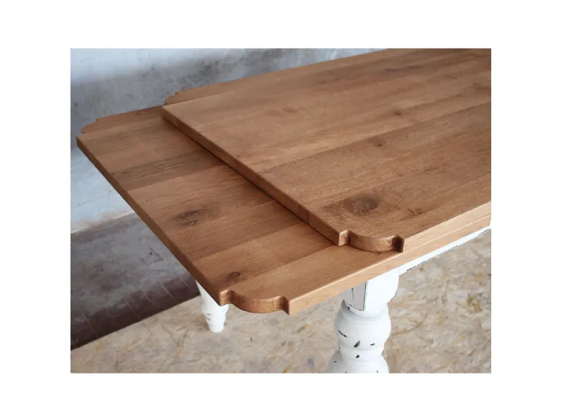 Tavolo rettangolare in legno Brunello di Tavolobello in Offerta Outlet