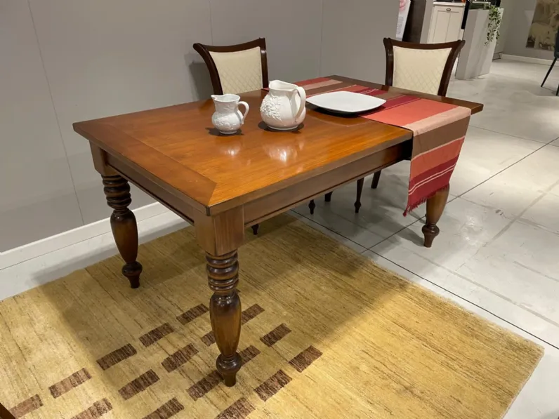 Tavolo English mood Minacciolo in legno Allungabile scontato 42%