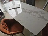 Tavolo allungabile Helix marble Tomasucci a prezzo ribassato