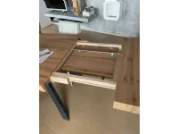 Tavolo Intreccio lamina Artigianale in laminato Allungabile scontato 57%